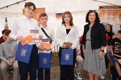 Reprezentacja naszej szkoły na Turnieju Wiedzy o Historii Ozimka