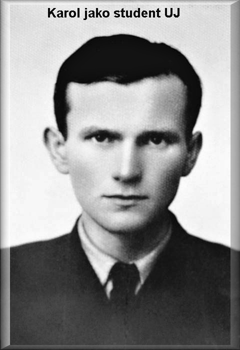 Karol Wojtyła - student UJ